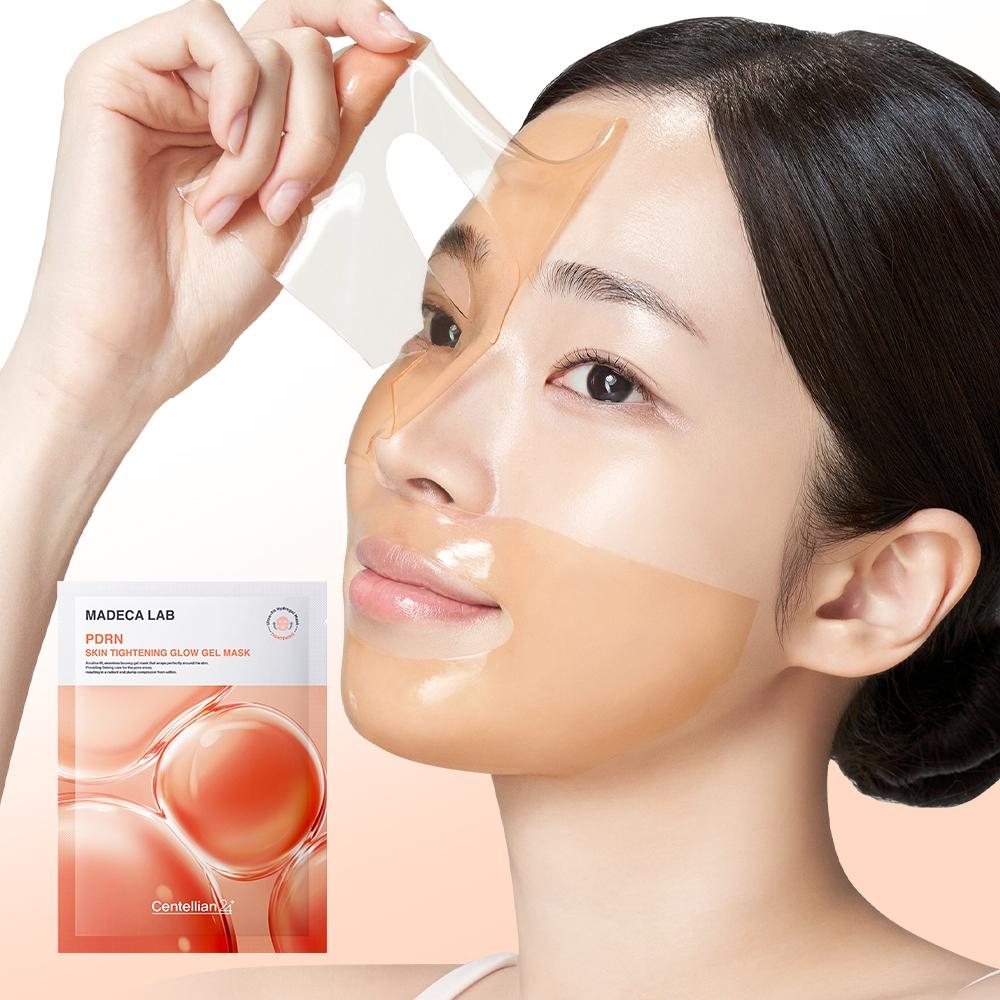 Centellian24 [cheongdam Shoptem] Centellian24 Madeca Lab PDRN Гель-маска для подтяжки кожи и сияния 1 шт.