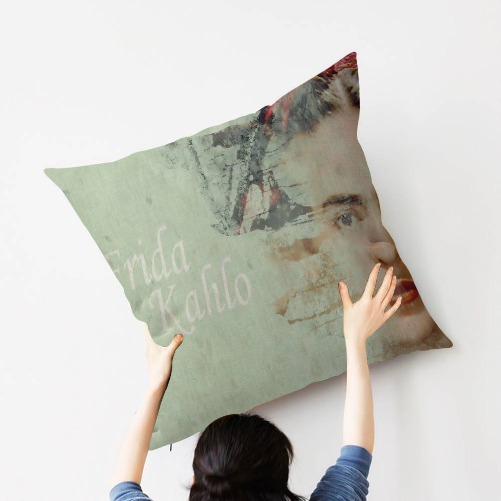 Art F-Fridas Painter K-Kahlos Pillow Cover for Bedroom Room and Living Room Sofa Decorative Cushion Cover