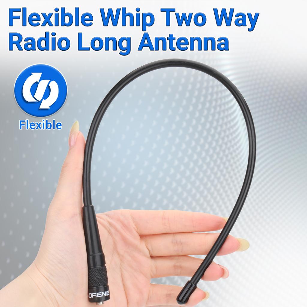 BAOFENG BF-771 SMA-Female VHF UHF Dual Band Antenna For Baofeng UV 5R UV-5RH UV-K6 Quansheng UV K5 (8) Walkie Talkie Radio