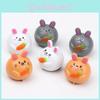 Морковь Кролик Животное Игрушечная Машинка С Механизмом Отскока Для Малышей И Для Подарков
