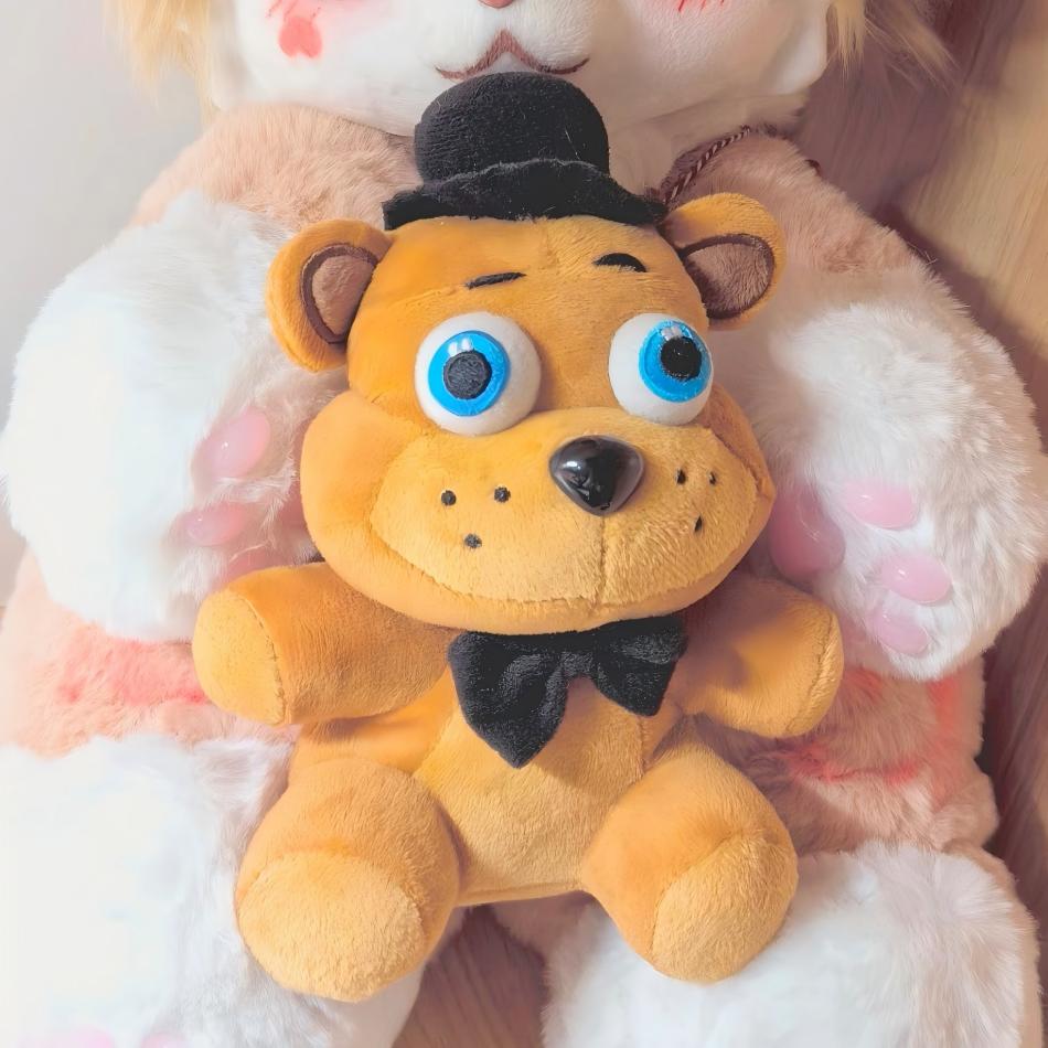 18 см Горячие Плюшевые Игрушки Fnaf Милые Каваи Фредди Животное Фокси Бонни Медведь Ribbit Набивные Плюшевые Игрушки В Наличии Плюшевый Подарок на День Рождения
