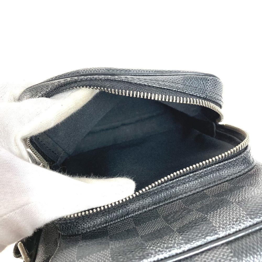 Louis Vuitton N41446 Damier Graphite Rem Bag Crossbody Pochette Shoulder Bag
