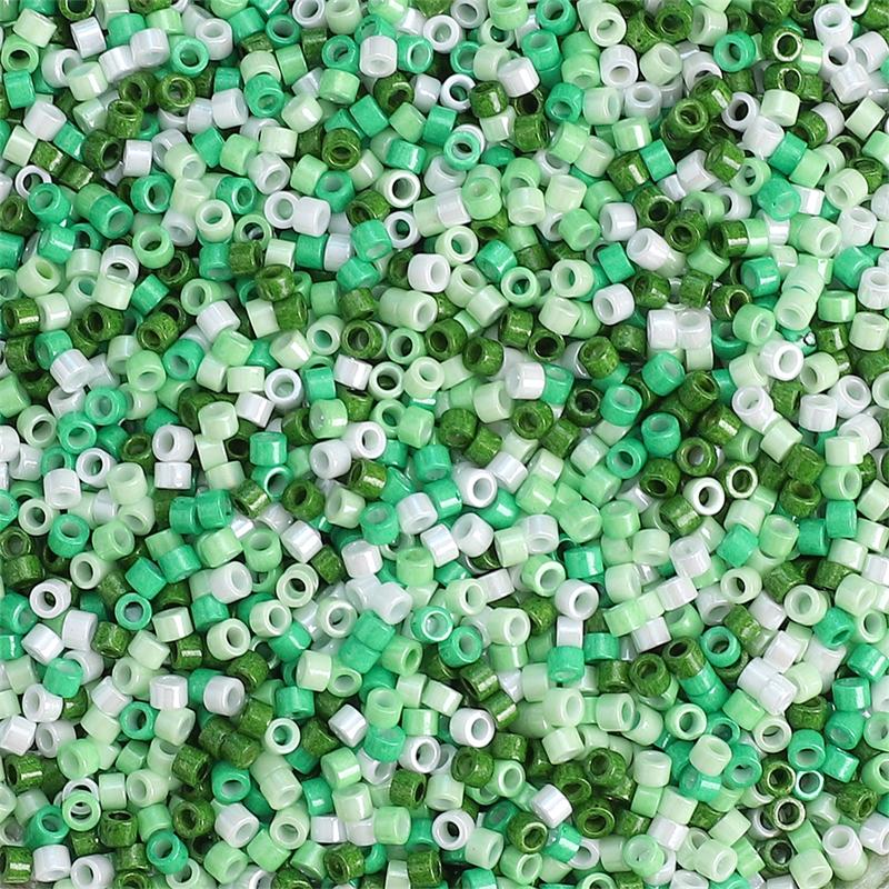 Маленькие круглые стеклянные бусины для самостоятельного изготовления украшений - античная отделка, несколько цветов