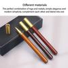 Wood Body Fountain Pen Brass Writing Tools Durable Gel Pen  Students Gift