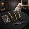Haircutting Set 2 x Scissors + Detangler 6.0 Grooming Comb 10 in 1 E