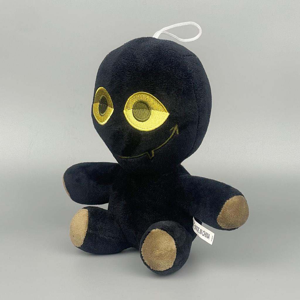Slap Battles Bob Plush Little Black Game Plush Toy