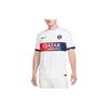 Футболка с короткими рукавами и круглым вырезом Paris Saint-Germain Away Player SS24, сезонные мужские топы, белые DX2619-101