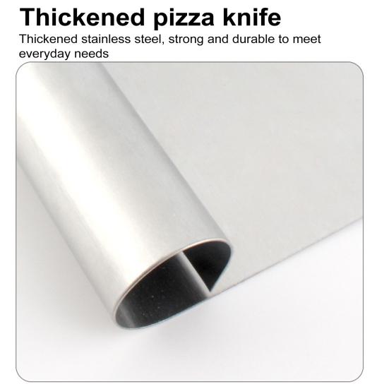 Premium Pizza Peel Aluminum Pizza Paddle with Cutter Pizza Spatula with Foldable Wooden Handle Pizza Spatula Paddle for Any Outdoor Indoor Pizza