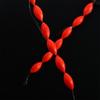 Beans Oval Stopper Foam Space Bean String Type Fishing Float Fishing Line Stopper Seven Star Float