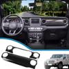 Car Center Console Dashboard Panel Decoration Cover Sticker for Jeep Wrangler JL Gladiator JT 4XE 2018-2023 Interior