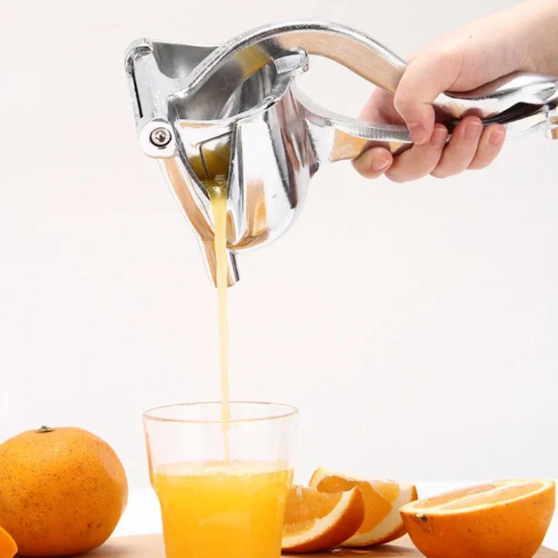 Portable Manual Fruit Manual Juice Squeezer Aluminum Alloy Hand Pressure Juicer Pomegranate Orange Lemon Juice Kitchen Fruit Too
