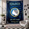 Atalanta FC Wall Tapestry Home Decor Wall Hanging Cloth for Bedroom Living Room Background