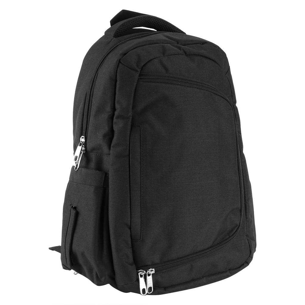 Большая вместительная сумка для подгузников, многофункциональная сумка для бутылочек из ткани Оксфорд, дорожный рюкзак для подгузников(черный )