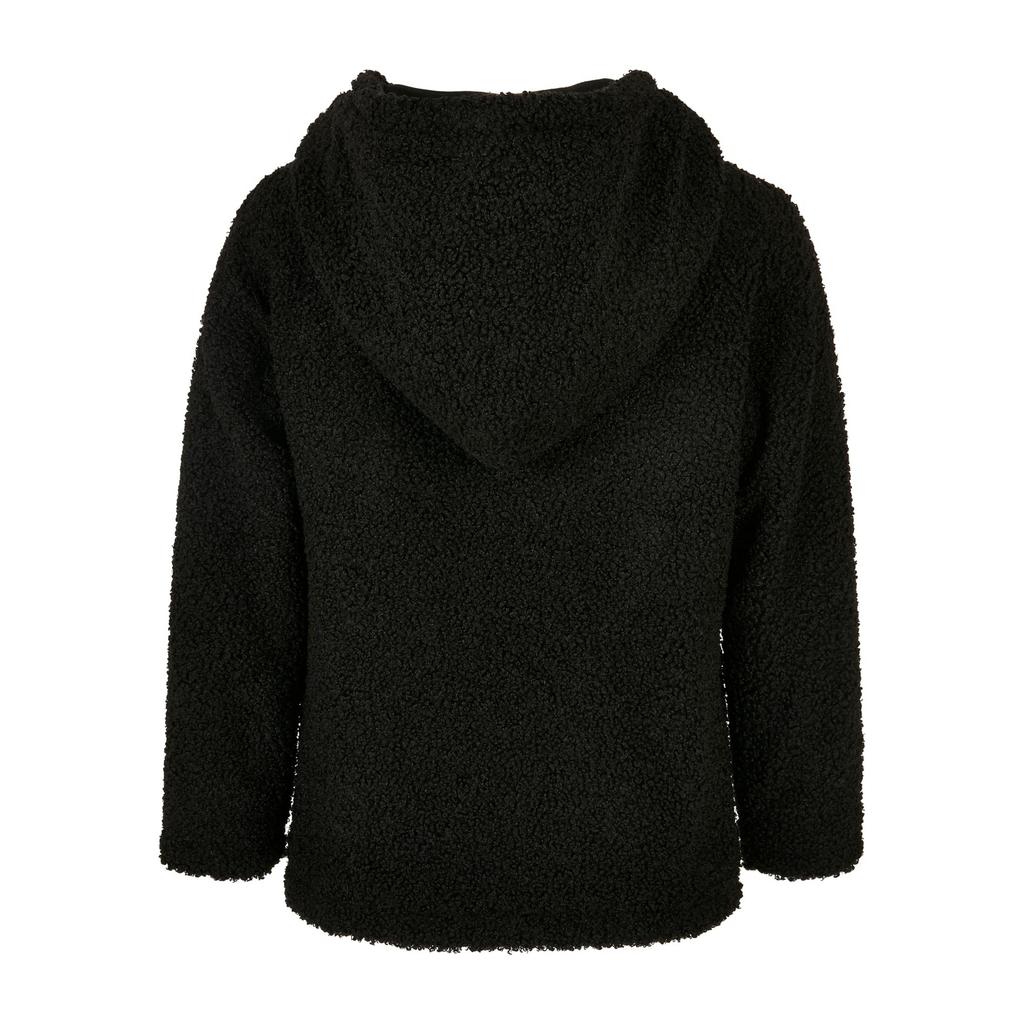 Urban Classics Boys Zip Sherpa Hooded Jacket