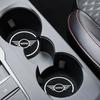 NVOGW1 For Bmw Mini 1/2pcs Non-slip Car Water Cup Pad Coaster Rubber Mat Bottle Holder Interior Anti-skid Cup Holder For Mini Cooper On