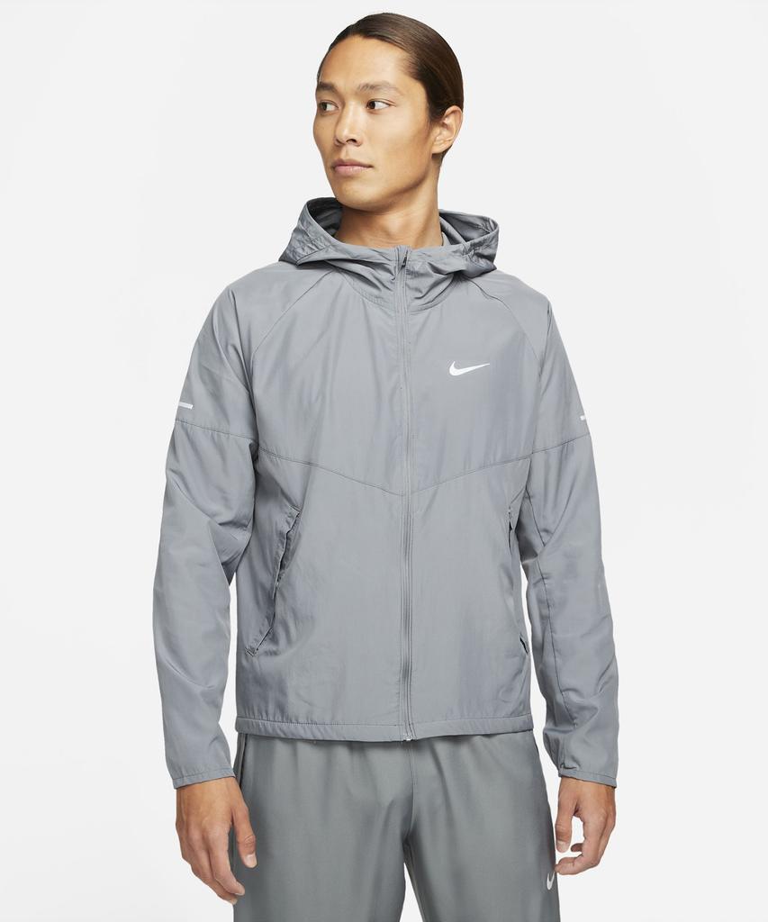 Nike Repel Miler Running Jacket M - Smoke Grey / Dd4747-084