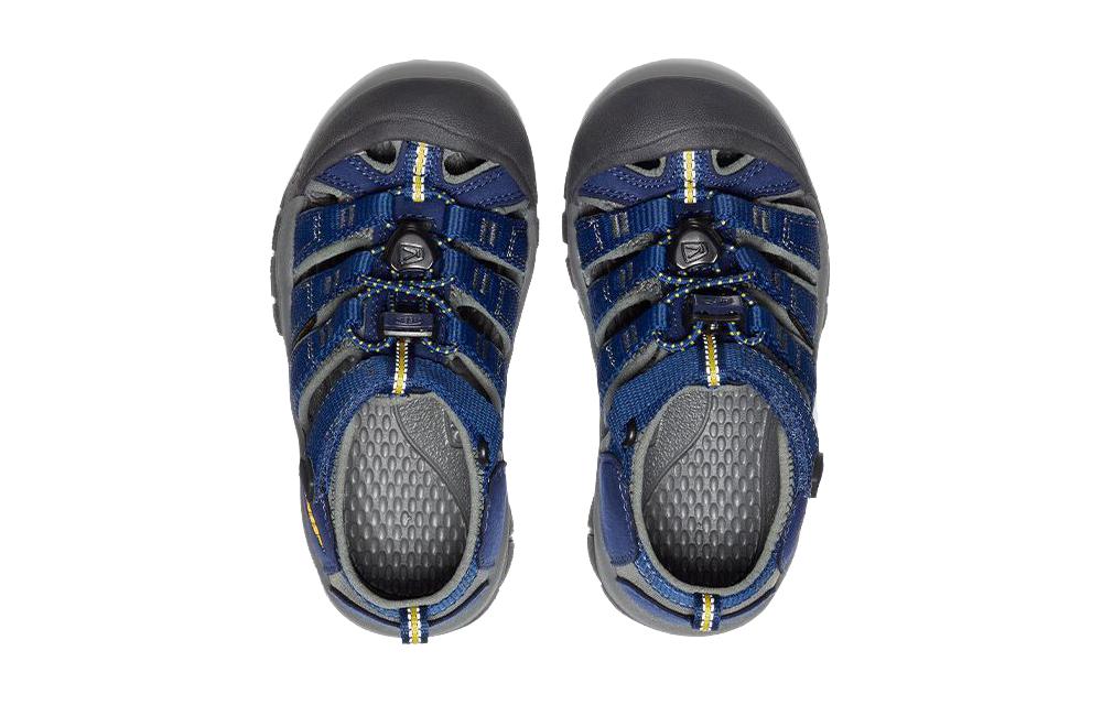 Keen Newport H2 Slip Resistant Cushioning Abrasion Resistant Low top Kids' Outdoor Shoes Gray Blue Unisex 1009962