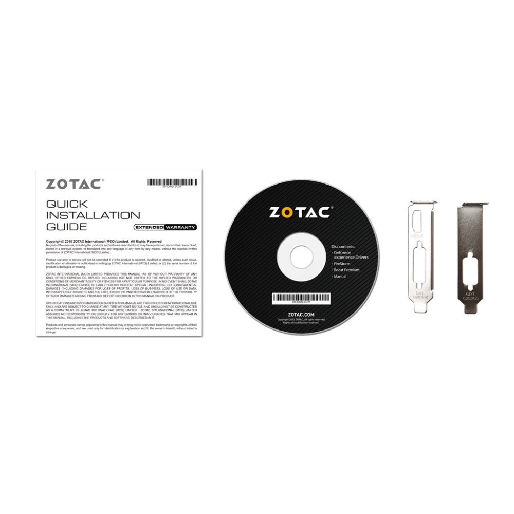 Zotac Gt 710 2Gb Ddr3 Graphics Card