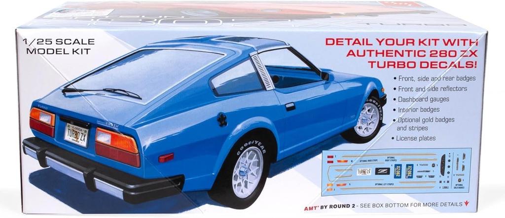 Platz AMT Datsun 28ZX Turbo пластиковая крыша модель AMT1372 1/25 T-образный брус