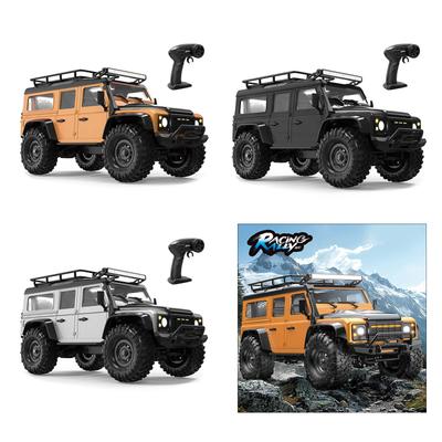 Игрушка гусеничный грузовик с дистанционным управлением 1/16 4WD Вездеходный Водонепроницаемый Беспроводное управление Игрушка автомобиль для лазания со светодиодной подсветкой на крыше