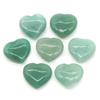 Non-porous Natural Crystal Stones Natural Quartz Crystal Ornaments Heart-shaped Stone  Gift