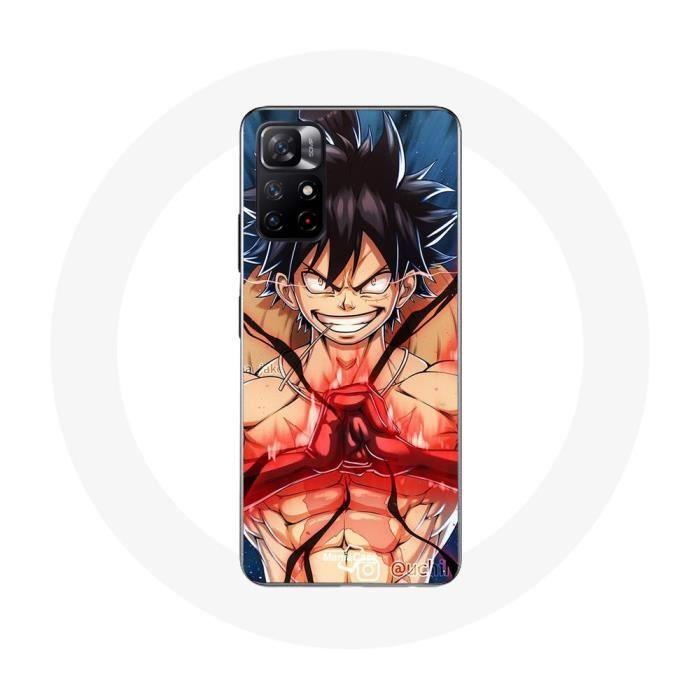 Coque - Maniacase - Xiaomi Redmi Note 11s 5G - Luffy Gear 5 - Silicone - Souple