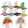 6 Colors 11,1/12 Doll Candy Colors Long Sleeve Clothes Doll Coat T-shirt Sweater Striped Sweatshirt