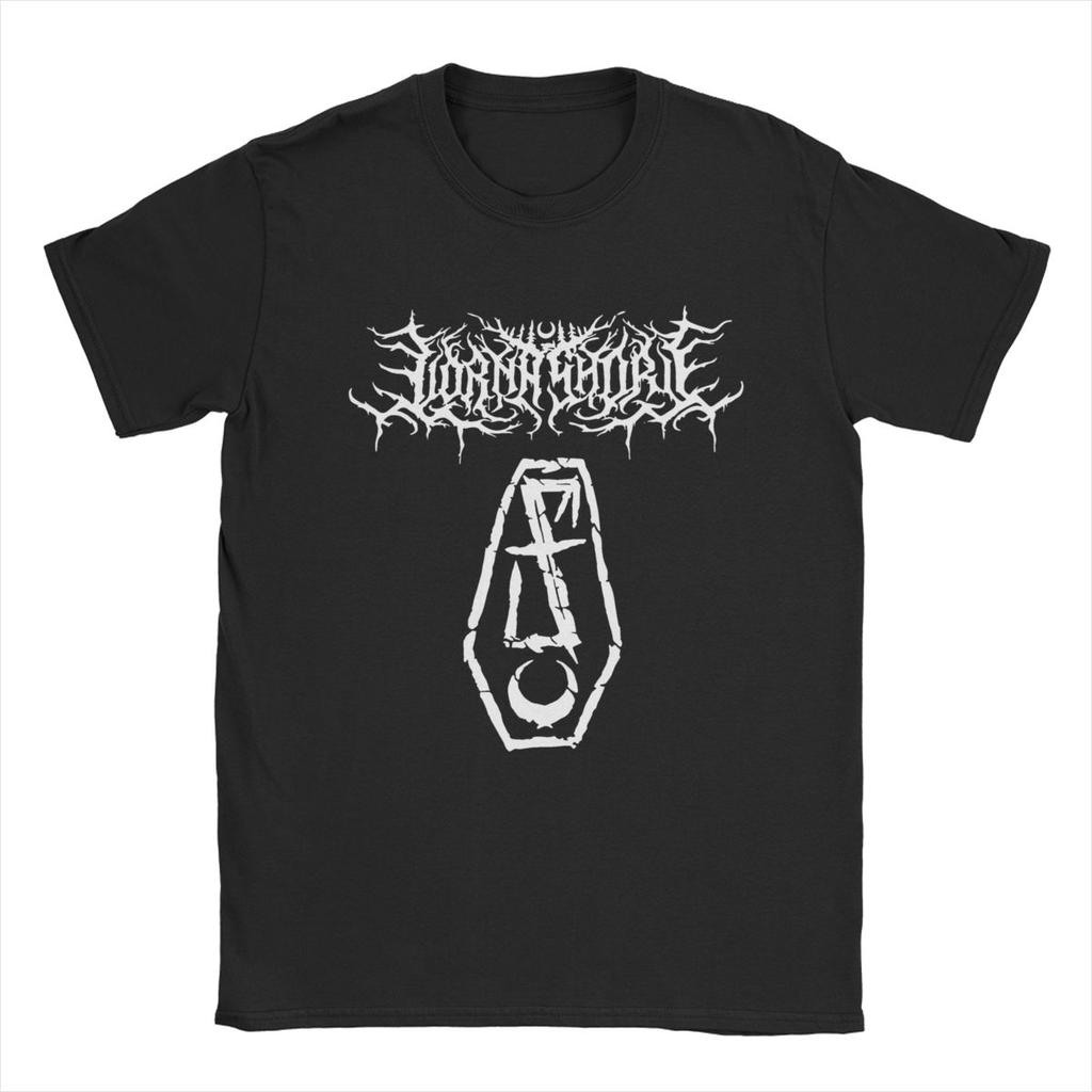 Летняя американская дэткор-группа Lorna Shore Мужские и женские футболки Одежда Модные футболки Футболки 100% хлопок Печатная одежда
