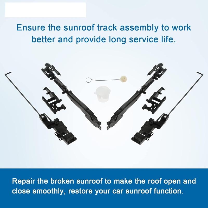 Sunroof Track Repair Kit Compatible with Ford 2000-2014 F150 2005-2016 F250 F350 F450 2000-2017 Lincoln Navigator Mark LT