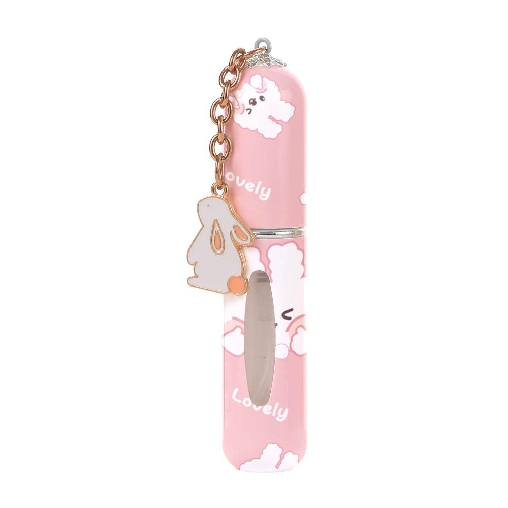 Портативный 5 мл флакон-спрей с возможностью повторного наполнения, цветочный узор с подвеской, флакон для духов с возможностью повторного наполнения, мини-спрей-атомайзер