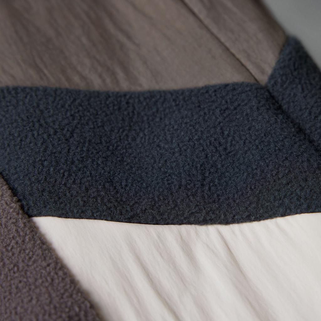 Adidas Originals FW24 Real Madrid Series Fashion Stand Collar Comfortable Soft Pullover Sweatshirt Men Sweatshirt Carbon-Gray IM7464