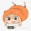 Umaru Chan Himouto Umaru-chan Desktop Wallpaper Iron On Transfers Patch On Clothing DIY Washable T-Shirt Thermal Sticker On Clothes Patch