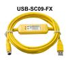 USB-SC09-FX 3M кабель для программирования кабель для загрузки подходит для ПЛК FX-USB-AW FX2N/FX1N/FX0N/FX0S/FX1S/FX3U