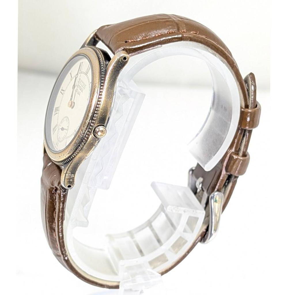 SEIKO ALBA SUCCESS Винтажные Мужские Часы с Малой Секундой и Ремешком Рабочие (Батарея заменена, Состояние) Y-16
