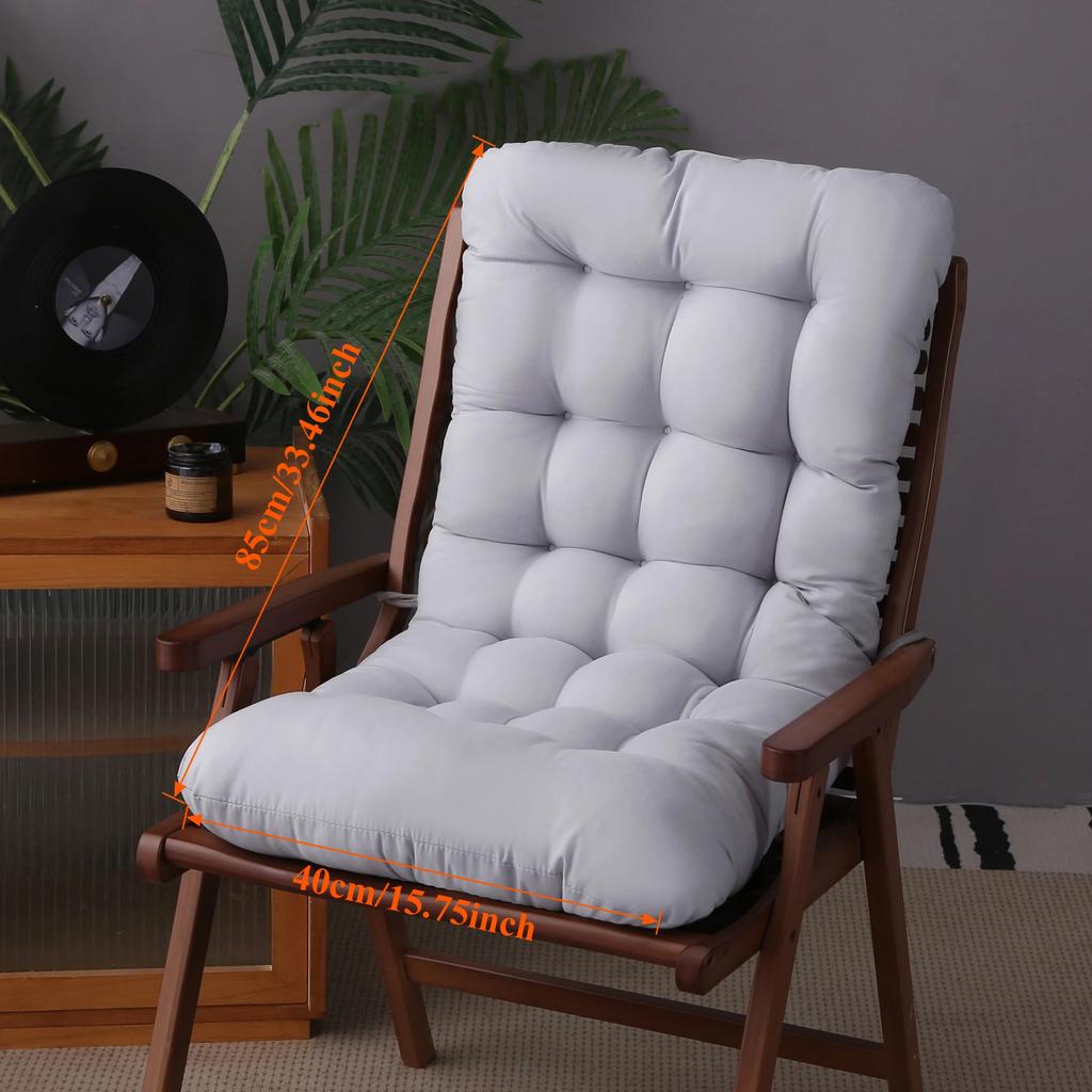1PC Thickened Foldable One-piece Seat Cushion,Thick Seat Cushion Rattan Chair Sofa Long Cushion Garden Chair Cushion Tatami Mat