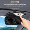 Car Sun Visor Accessories Storage Box Universal Glasses Glasses Storage Protection Box Car Multi-function Bill Storage Box Car Interior Accessories
