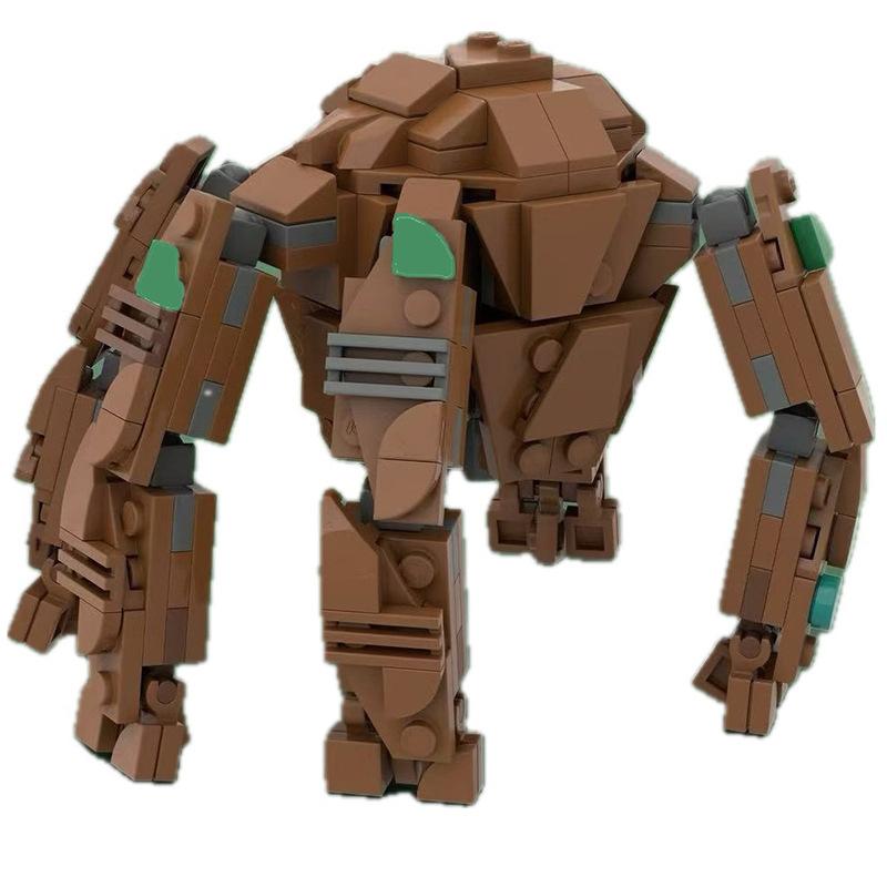 Project Hail Mary Rocky Silicone Alien Action Figure Model Toy Building Block Set for Boys Birthday Gift