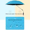 Chair Umbrella with Clamp Portable Adjustable UV Protection Waterproof Outdoor Camping Fishing Garden Backyard Patio Beach Chair Umbrella Parasol