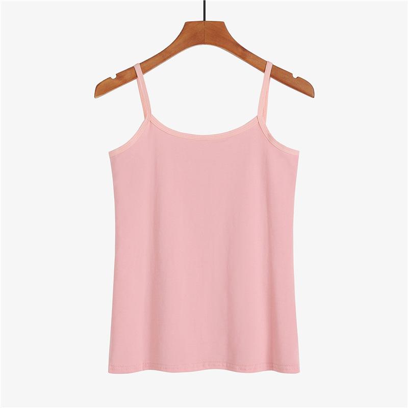 Белый хлопковый фон маленький жилет-подтяжка женский летний внутренний и внешний слой модный сексуальный топ без рукавов летний