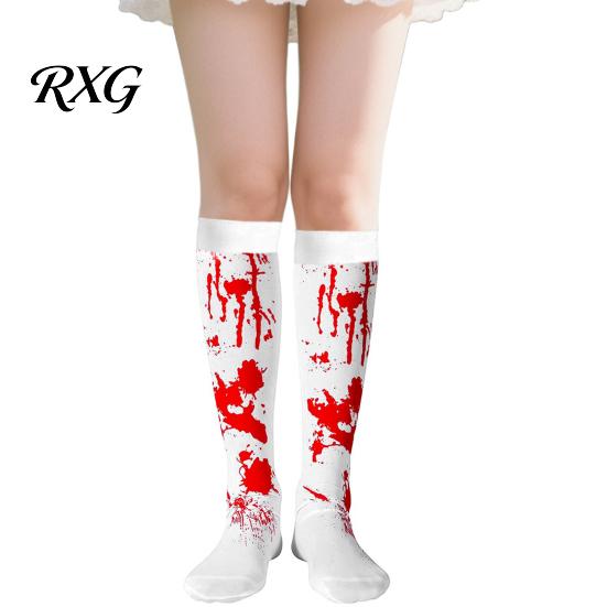 Holiday Party Atmosphere Supplies Halloween Horror Gloves, Creepy Red Hand Cosplay Prop for Party, Indoor Props Spooky Costume Accessory Haunted