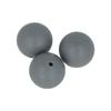Perles en silicone - ARTEMIO - 15 mm - Gris - Lot de 3 - Accessoires pour bébé