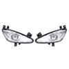 Front Fog Light Housing Shockproof Scratch Resistant Stylish Cool Car Front Bumper Fog Lamp Cover Fo