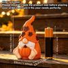 Фигурка Гномов-Тыковок для Полки, Маленький 3D-Печатный Осенний Декор-Акцент для Столешницы, Прихожей и Гостиной, Сезонный Хэллоуин, День Благодарения
