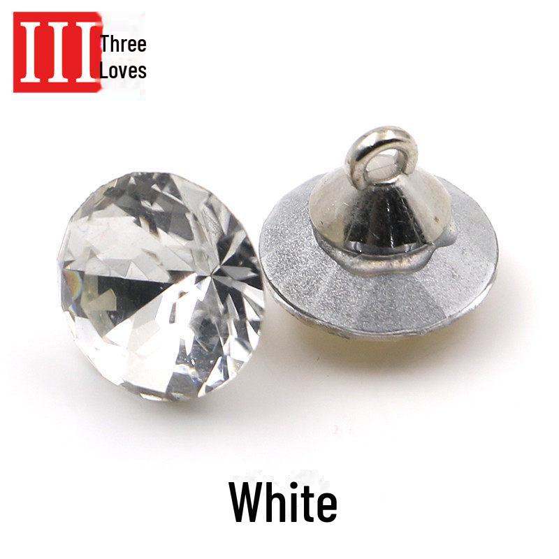 Sanai Crystal & Colored Diamond Buttons for Ladies' Clothing & Men's Shirts