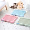 Plastic Dog Toilet Potty Pet Toilet Puppy Litter Tray Training Toilet Easy To Clean