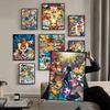 Inazuma Eleven Poster Anime Posters Sticky HD Quality Wall Art Retro Posters for Home Kawaii Room Decor