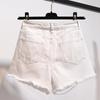 New Women's Denim Shorts Loose Wide-leg Hot Pants Light-colored Thin Girls' Super Shorts