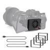 Andoer FS-04B Camera Cooling Fan External Cooling System with 2 Fan Speeds 4pcs Mounting Adapter