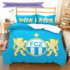 FC Luzern RugPattern Bedding Quilt Set Quilt Cover Pillowcase Home Decoration Birthday Gift (1 * duvet cover + 2 * pillowcase, without core)