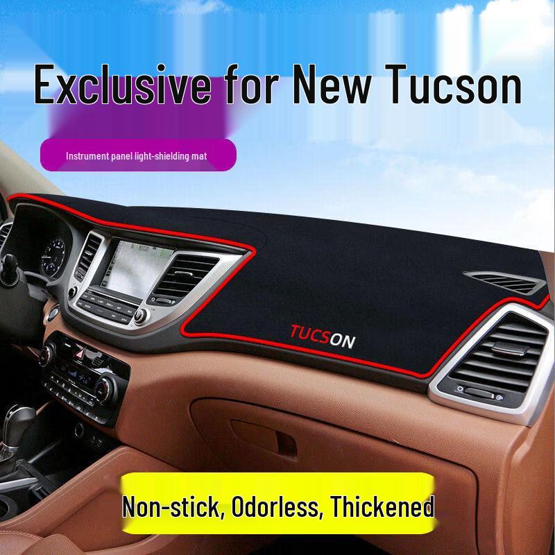 Коврик-тент на приборную панель Hyundai Tucson от бликов - Теплоизоляция и защита от солнца в салоне